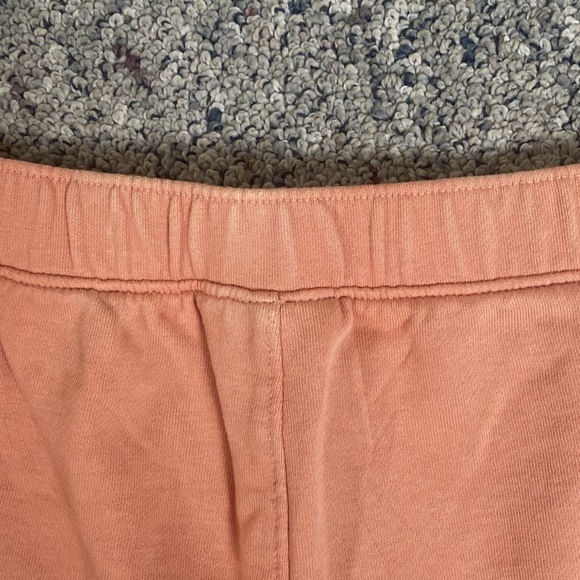 Universal Thread Cropped Orange Short Sleeve Sweatshirt & Shorts Sz L NWT - Picture 12 of 12